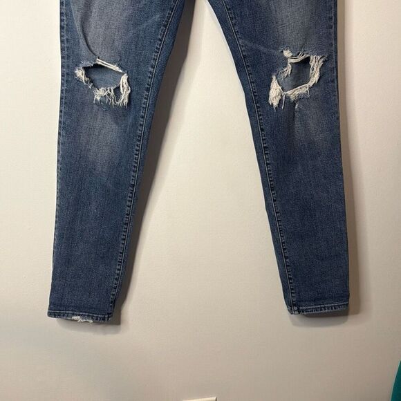 Abercrombie & Fitch Men’s Athletic Skinny Stretch Jeans - Distressed, Size 34x32 - Picture 2 of 9